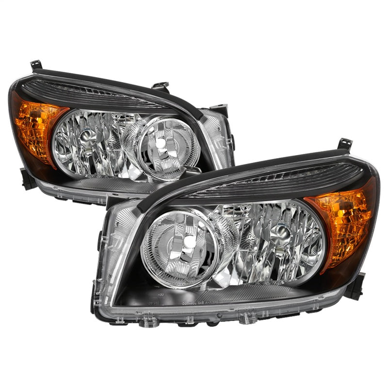SPYDER xTune 06-08 Toyota RAV4 OEM Style Headlights - Black (HD-JH-TRAV06-AM-BK) 9042850 9042850 Photo - Primary