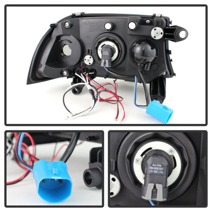 Spyder Dodge Dakota 97-04/Durango 98-03 1PC Projector Headlights LED Halo LED Blk PRO-YD-DDAK97-BK 5009784 5009784 User 1