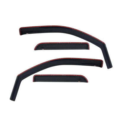 Westin 2009-2018 Dodge/Ram Quad Cab Wade In-Channel Wind Deflector 4pc - Smoke 72-35403 72-35403 Photo - Primary