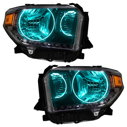 ORACLE Lighting Oracle 14-17 Toyota Tundra SMD HL - Dual Halo Kit - ColorSHIFT w/ BC1 Controller 7204-335 7204-335 Photo - out of package