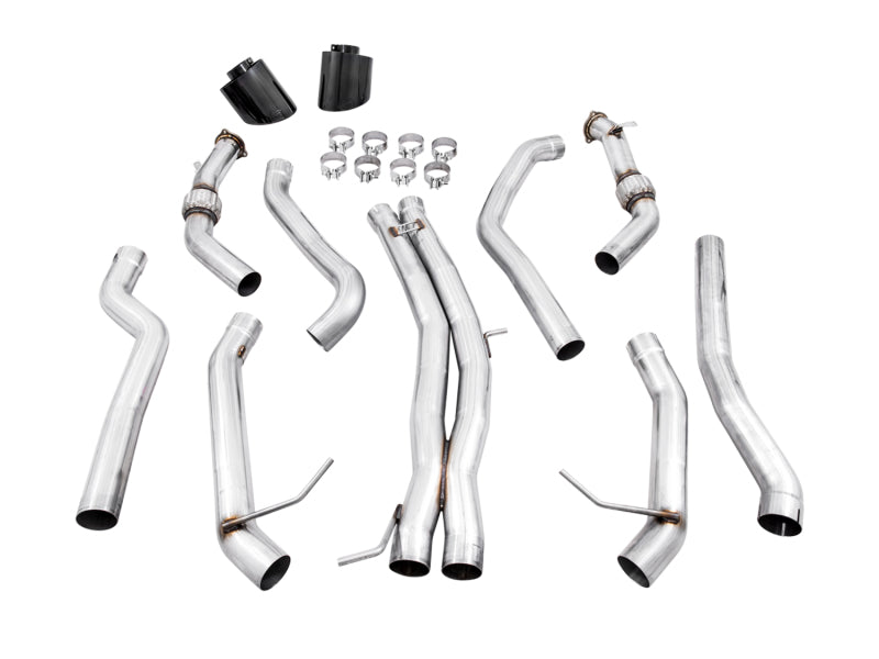 AWE Tuning Audi B9 RS5 Track Edition Exhaust w/ Diamond Black RS Tips 3020-33058 3020-33058 Photo - out of package