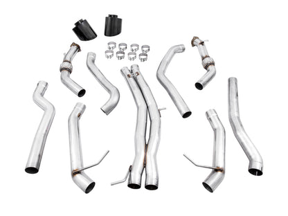 AWE Tuning Audi B9 RS5 Track Edition Exhaust w/ Diamond Black RS Tips 3020-33058 3020-33058 Photo - out of package