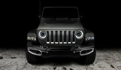 ORACLE Lighting Oracle Oculus Bi-LED Projector Headlights for Jeep JL/Gladiator JT - Graphite Metallic - 5500K 5839-504-PAU 5839-504-PAU User 5