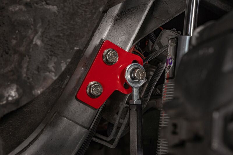 UMI Performance UMI 82-02 GM F-Body Rear Sway Bar - Splined - Black 2147-B 2147-B Photo - Mounted