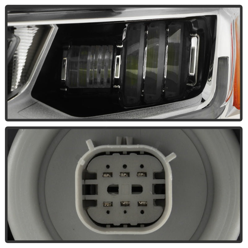 SPYDER Xtune 18-21 Chevrolet Traverse Full LED HeadLight - OE Left (Signal/Side Marker Halogen) 9956263 9956263 Photo - Unmounted