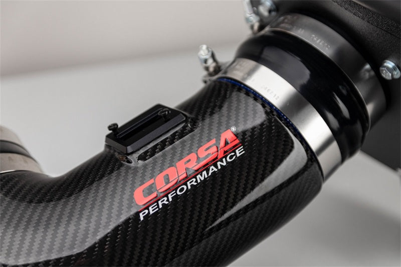 CORSA Performance Corsa 17-21 Chevrolet Camaro ZL1 Carbon Fiber Air Intake w/ MaxFlow 5 Oil Filtration 44005 44005 Photo - Unmounted