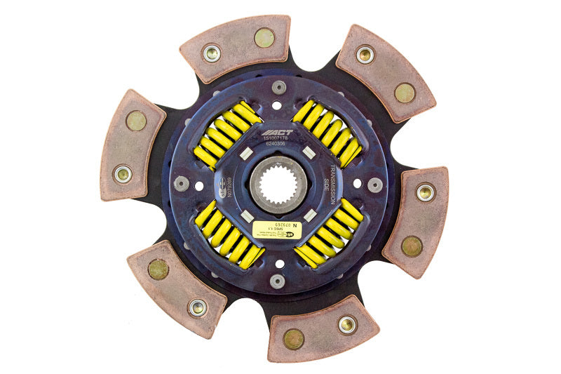 ACT 6 Puck Sprung Clutch Disc S13 S14 SR20DET 6240306 Photo - Primary