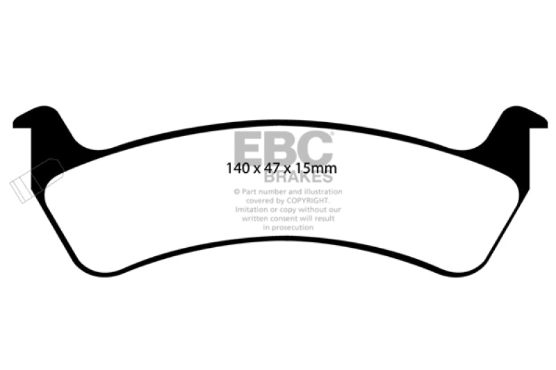 EBC Disc Brake Pad Set DP61129 Photo - Primary