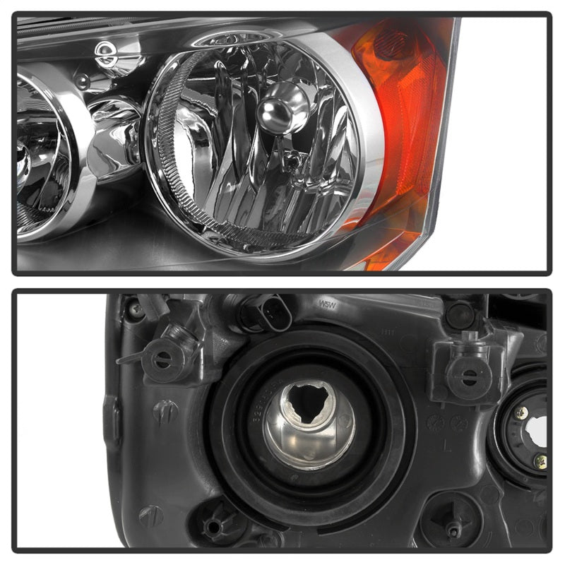 SPYDER xTune 11-17 Dodge Grand Caravan OEM Style Headlights - Chrome (HD-JH-CHRTC08-AM-C) 9042508 9042508 Photo - Unmounted