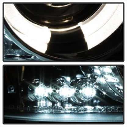 Spyder GMC Sierra 1500/2500/3500 99-06 Projector Headlights LED Halo LED Smoke PRO-YD-CDE00-HL-SMC 5009371 5009371 Photo - Unmounted