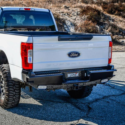 Westin 17-21 Ford F-250/350 HDX Bandit Rear Bumper - Black 58-341125 58-341125 Photo - Mounted