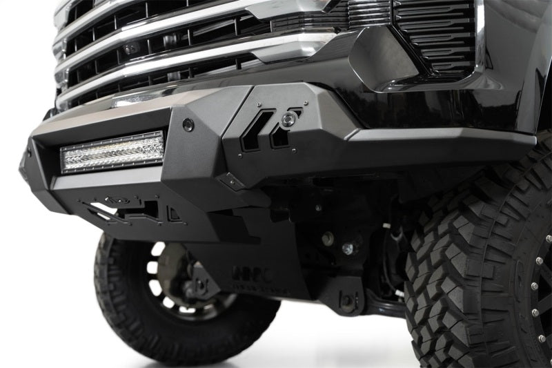 Addictive Desert Designs ADD 2022+ Chevrolet Silverado 1500 Black Label Front Bumper F140300010103 F140300010103 Photo - Mounted