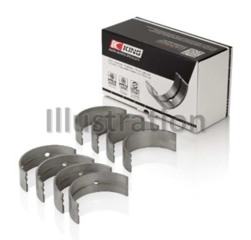 King Engine Bearings King 2005-2012 Nissan VQ40DE 6 Cyl (Size STD) Performance Main Bearing Set MB4510CP MB4510CP Photo - Primary