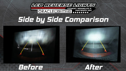 ORACLE Lighting Oracle Rear Bumper LED Reverse Lights for Jeep Wrangler JL - 6000K 5874-504 5874-504 Product Specifications Sheet