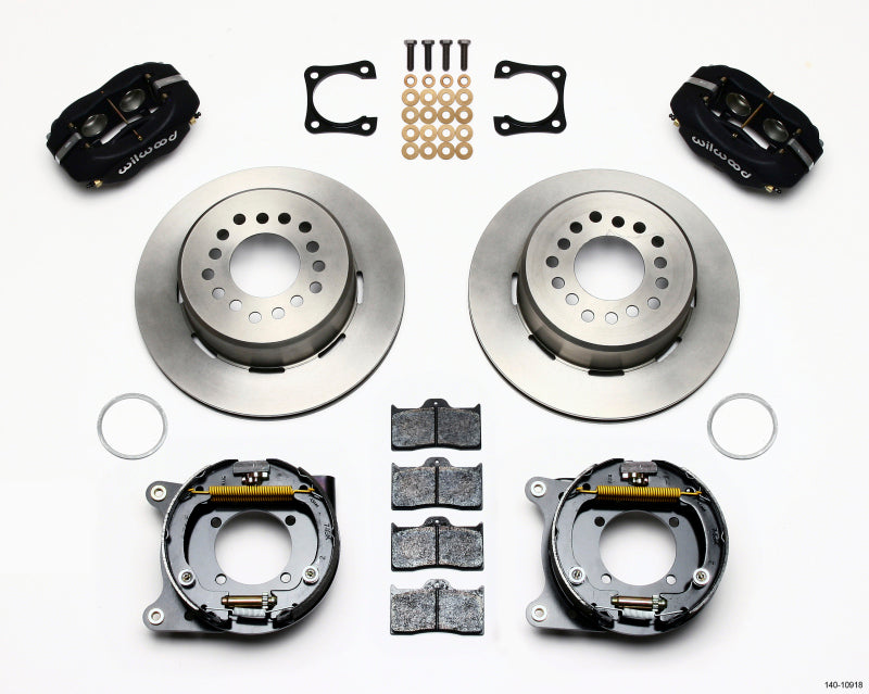 Wilwood Forged Dynalite P/S Park Brake Kit Chevy 12 Bolt-Spec 3.15in Brng Stggrd mt 140-10918 140-10918 Photo - Primary