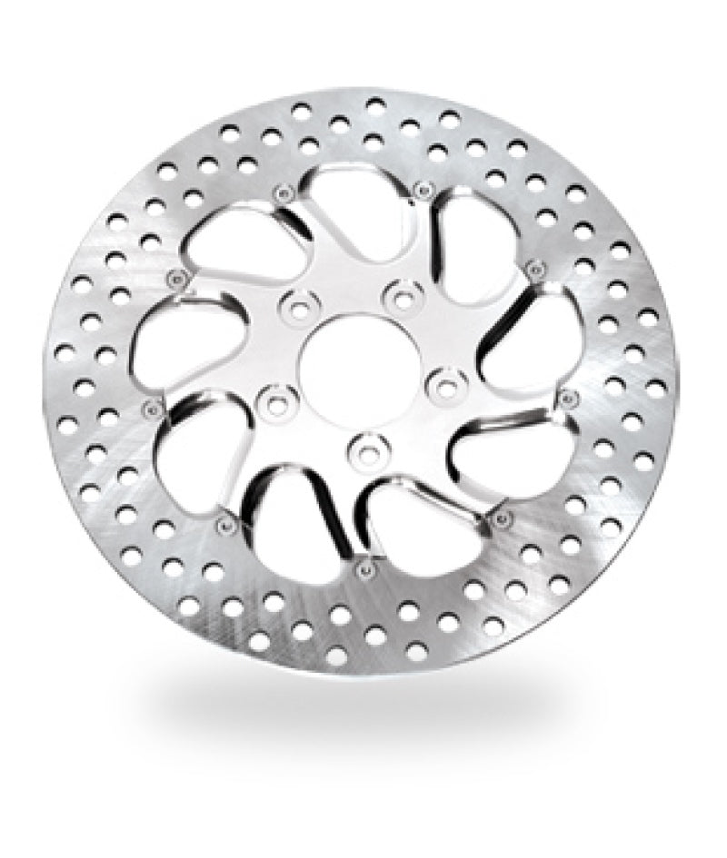 Performance Machine Disc/Carr 11.5 Torque Fr Left - Chrome 0133-1522TORLS-CH 0133-1522TORLS-CH Photo - Primary