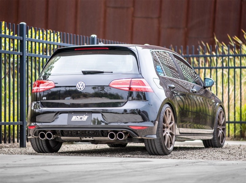 Borla 2015 Volkswagen Golf-R 2.0L Turbo S-Type CB Exhaust 140643 140643 Photo - Close Up