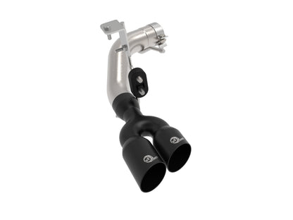 aFe Rebel Series 3in 304 SS Axle-Back Exhaust Side Exit w/ Black Tips 19 Ford Ranger L4-2.3L (t) 49-33110-B 49-33110-B Photo - Primary