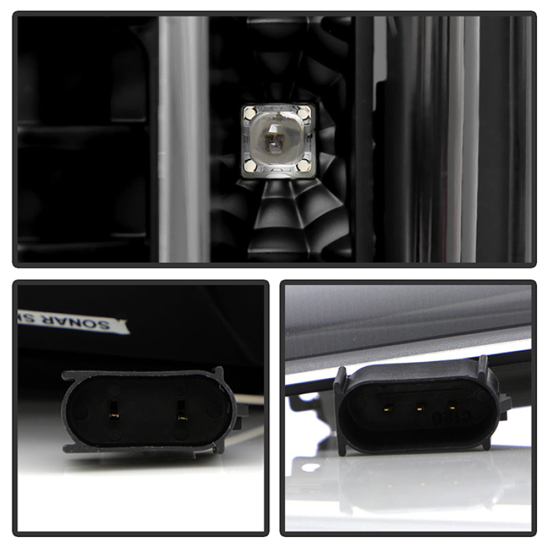 SPYDER 20-21 Ford F250 Superduty LED Tail Lights - Black (ALT-YD-FS20HAL-LED-BK) 5088659 5088659 Photo - Close Up