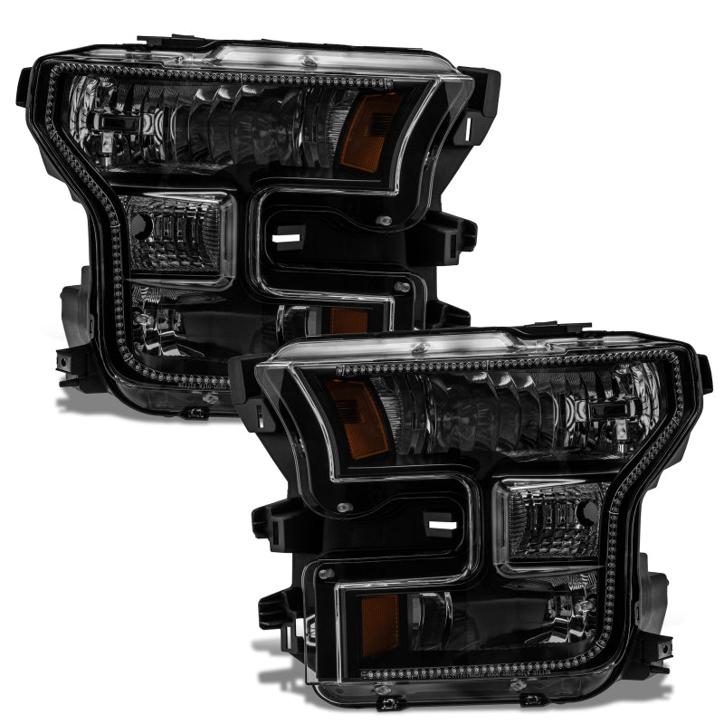 ORACLE Lighting Oracle 15-17 Ford F-150 Dynamic RGB+A Pre-Assembled Headlights Halogen - Black Edition - ColorSHIFT 8201-332 8201-332 User 2