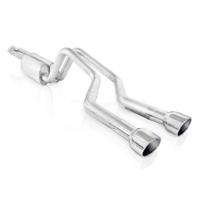 Stainless Works 2006-09 Trailblazer SS 6.0L 2-1/2in Chambered Exhaust Y-Pipe Center Bumper Exit TBTDCBCO TBTDCBCO Photo - Primary