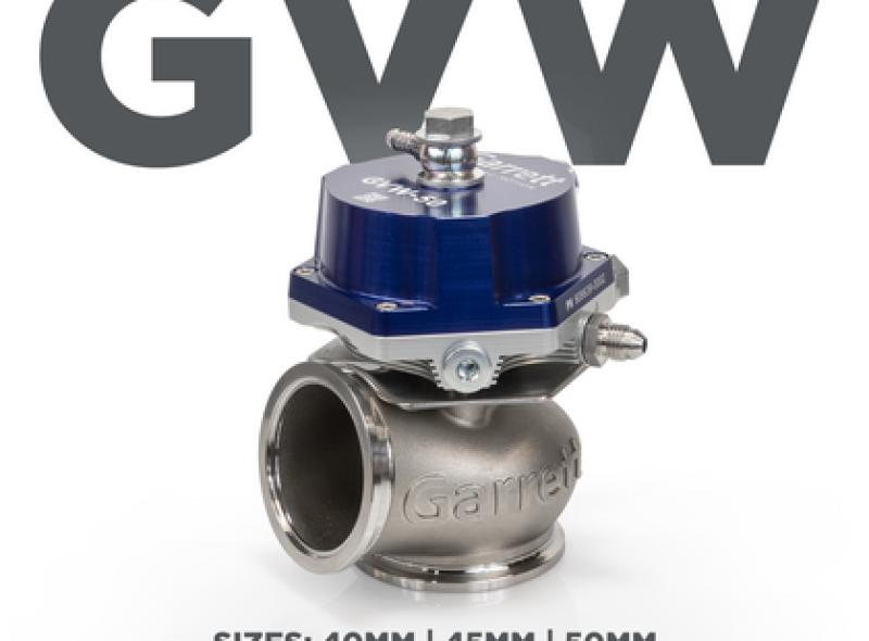 Garrett GVW-50 50mm Wastegate Kit - Blue 908829-0002 908829-0002 User 1