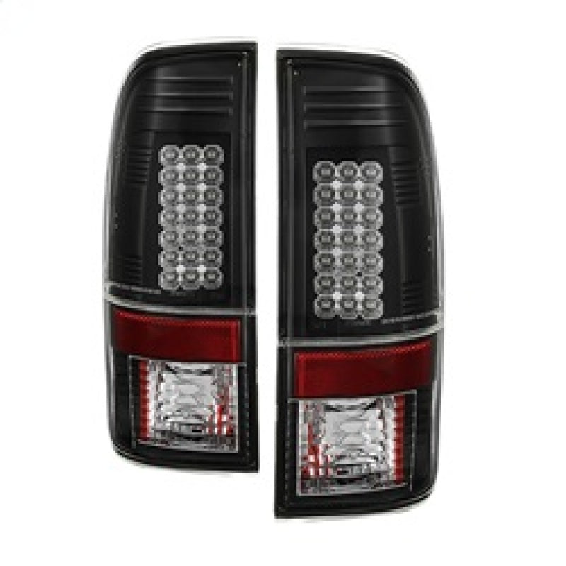 Spyder Ford Super Duty 08-15 LED Tail Lights Black ALT-YD-FS07-LED-BK 5003898 5003898 Photo - Primary