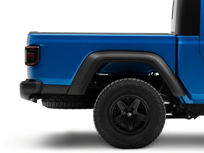 Raxiom 20-23 Jeep Gladiator JT Axial Series LED Tail Lights- Blk Housing (Smoked Lens) JG18584 JG18584 Photo - Close Up