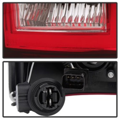 SPYDER Xtune Dodge Ram 02-06 1500 / Ram 2500/3500 03-06 LED Tail Light Red Clear ALT-JH-DR02-LED-RC 5072993 5072993 Photo - Unmounted
