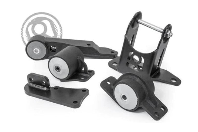 Innovative 00-07 Honda Insight K-Series Black Steel Mounts 75A Bushings (K20 Engine and Trans) 90751-75A