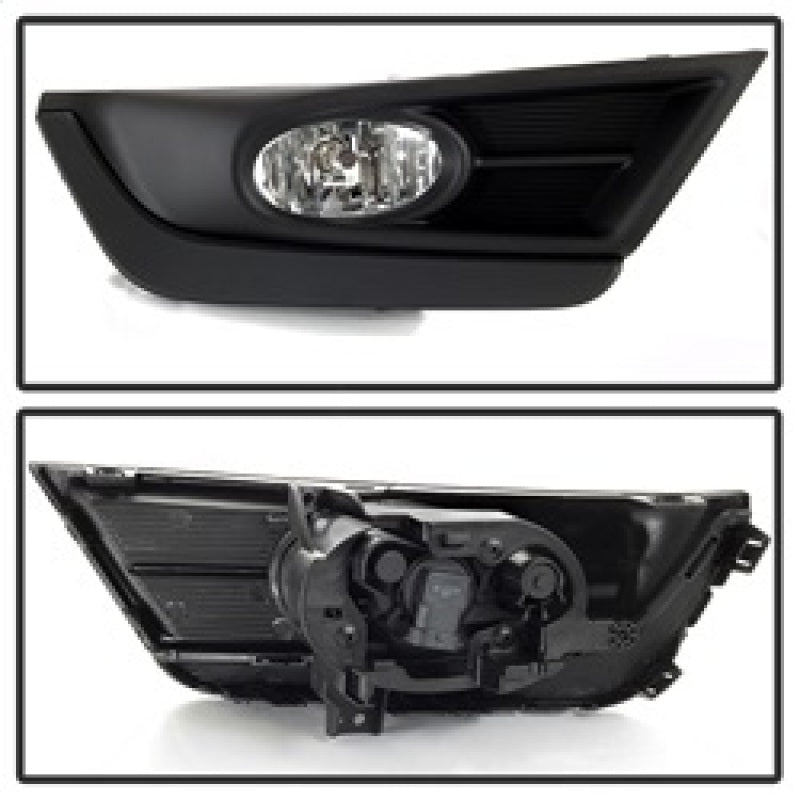 Spyder 17-18 Honda CRV OEM Fog Lights w/Switch & Cover - Clear (FL-HCRV2017-T-C) 5084903 5084903 Photo - Unmounted