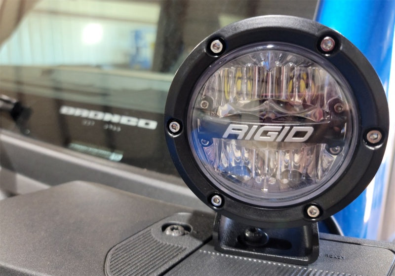 Ford Racing 2021+ Ford Bronco Mirror Mounted 4in Rigid LED Lights Kit M-15200K-BML M-15200K-BML Photo - Mounted