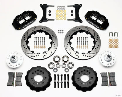 Wilwood Narrow Superlite 6R Front Hub Kit 14.00in Drilled 79-87 GM G Body 140-12299-D 140-12299-D Photo - Primary