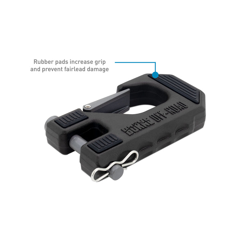 Borne Off-Road Winch Hook - 3/8in Rope - Hand Strap - Grey BNWN-SR-38-85KGR BNWN-SR-38-85KGR Photo - Primary