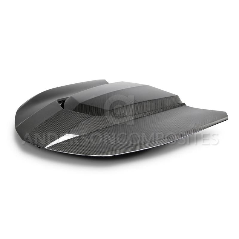 Anderson Composites 2016+ Type-AZ Camaro Double Sided Fiber Hood AC-HD16CHCAM-AZ-DS AC-HD16CHCAM-AZ-DS User 2