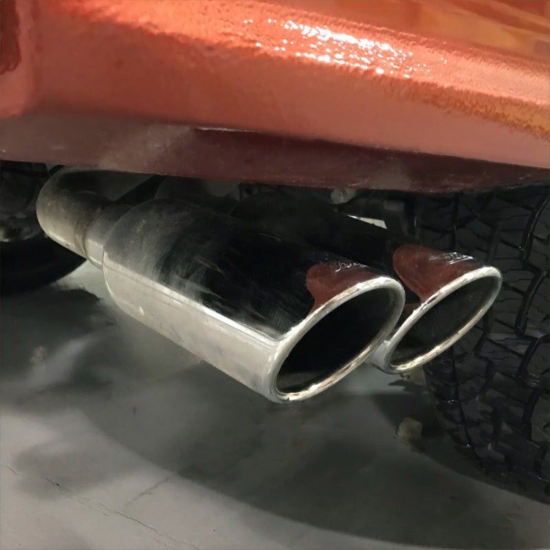 Ford Racing 2019 Ranger 2.3L Ecoboost Side Exit Cat-Back Exhaust System w/ Dual Chrome Tips M-5200-RA23SC M-5200-RA23SC Photo - Mounted