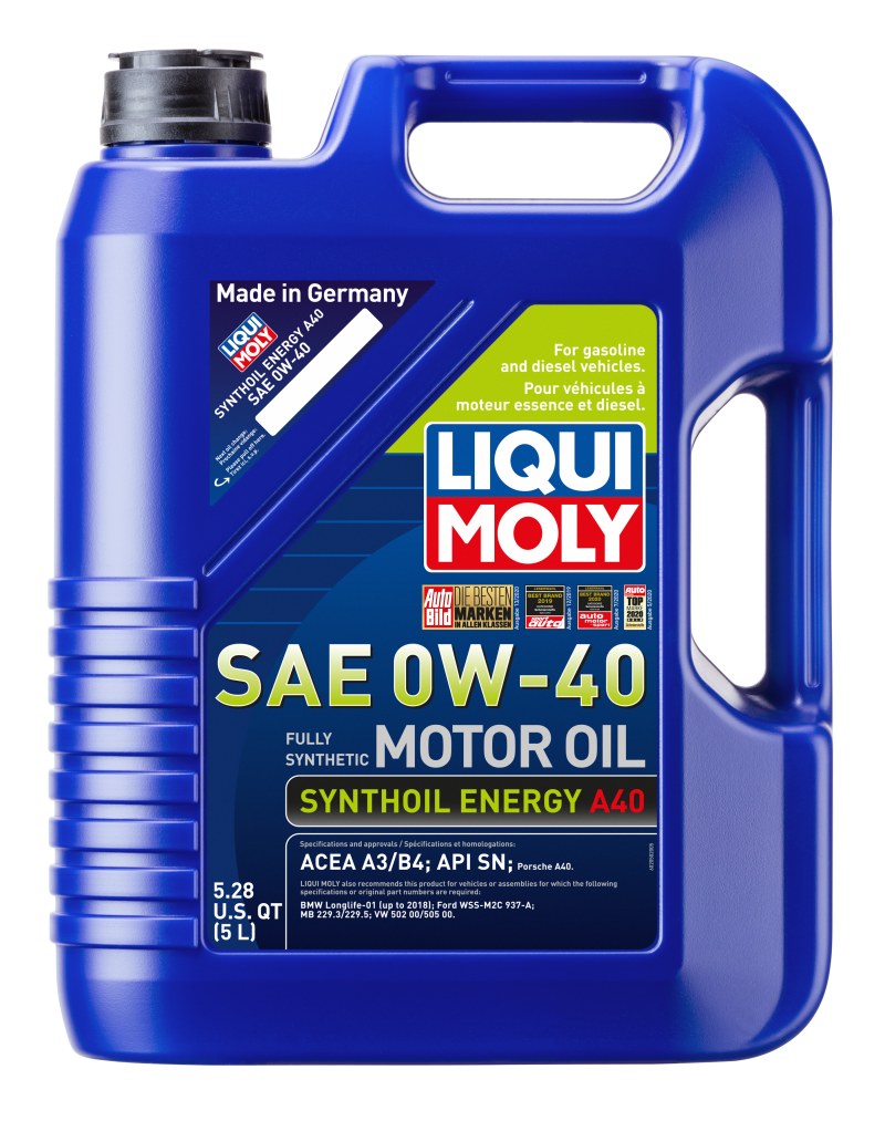 LIQUI MOLY LQM Motor Oil - Synthoil A40 Oils & Oil Filters Motor Oils main image