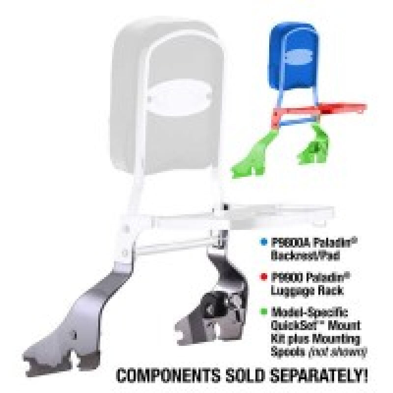 National Cycle 99-11 Yamaha XVS1100A V Star CLassic Paladin Quick Release Mount Kit P9BR307 P9BR307 User 1