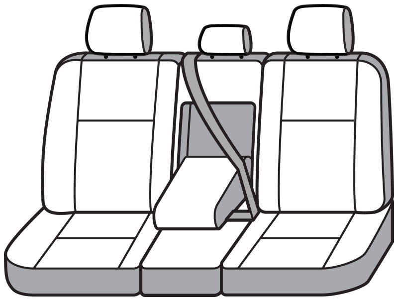 Covercraft 22 Jeep Wagoneer Polycotton SeatSaver Custom Second Row Seat Covers - Charcoal SS8540PCCH SS8540PCCH Photo - out of package