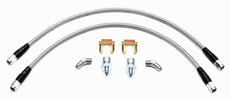 Wilwood Flexline Kit, Front, 2005-Current C6 Corvette w/ SL4, SL6 or W4/6A Cal 220-9100 User 1