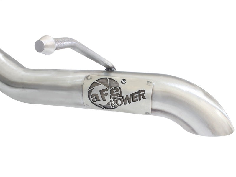aFe  POWER MACH Force-Xp 2-1/2" 409 SS Cat-Back Exhaust w/ 18in Muffler 49-48057 Photo - Unmounted