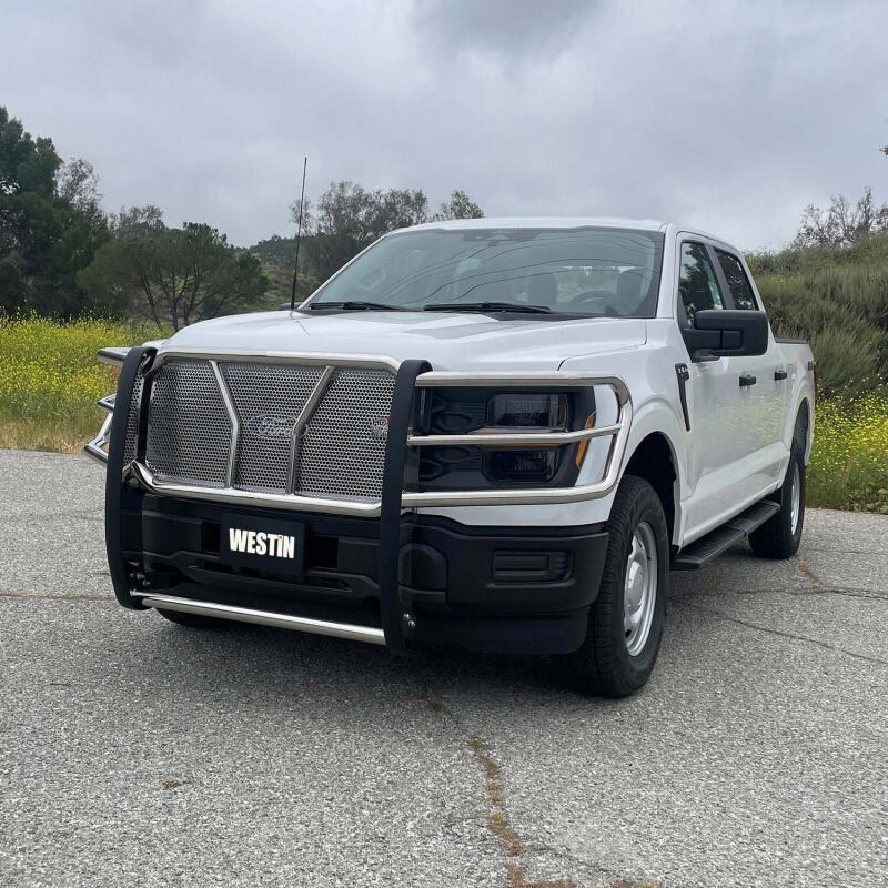 Westin 21-22 Ford F-150 (Excl. Raptor/Platinum) HDX Grille Guard - SS 57-4060 57-4060 Photo - Mounted