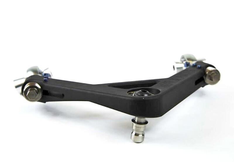 SPL Parts 2009+ Nissan 370Z Front Upper Camber/Caster Arms SPL FUA Z34 SPL FUA Z34 Photo - out of package