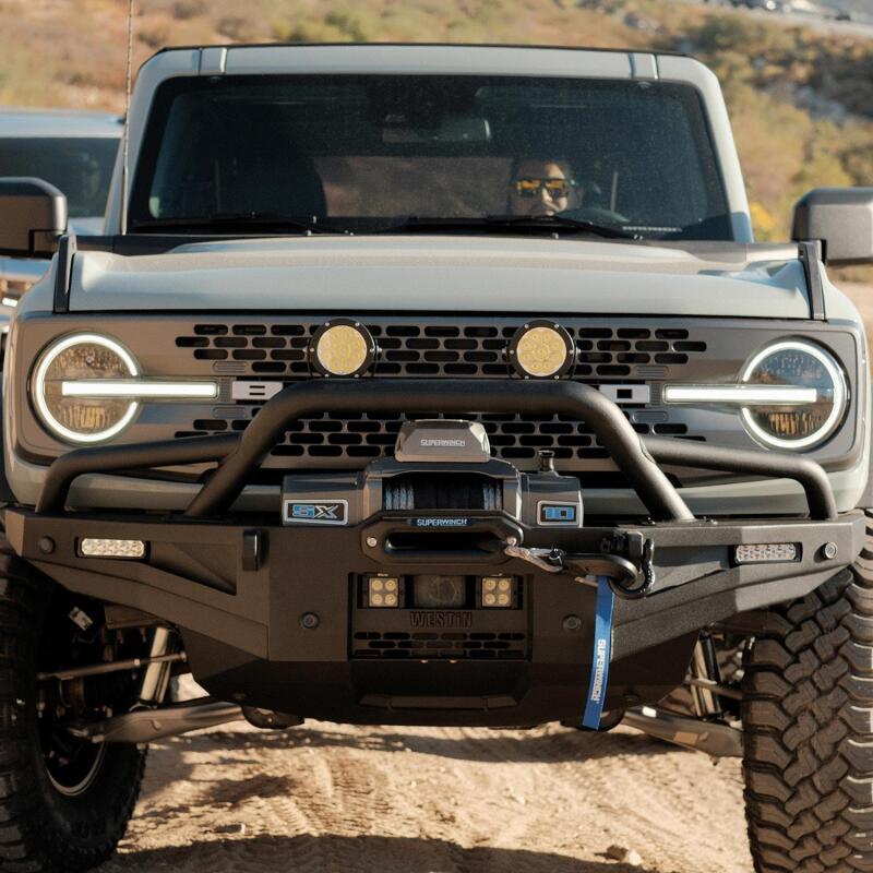 Westin 21-23 Bronco (Excl. Sport) XTS Round Bull Bar - Tex. Blk 59-731255 59-731255 Photo - Mounted