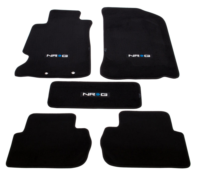 NRG Floor Mats - 02-06 Acura RSX w/ "" Logo (5 pieces) FMR-220NRG Photo - Primary