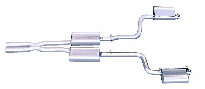 Gibson 08-10 Dodge Challenger SRT8 6.1L 2.5in Cat-Back Dual Exhaust - Stainless 617005 617005 Photo - Primary