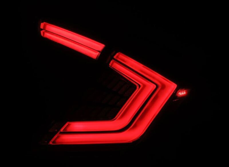 AlphaRex 16-21 Honda Civic Hatchback / Type-R FK8 Nova-Series LED Tail Lights - Clear Smoke 676040 676040 User 4