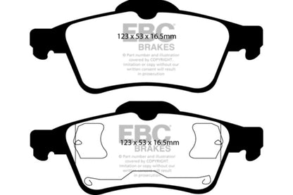 EBC Disc Brake Pad Set DP31354C Photo - Primary