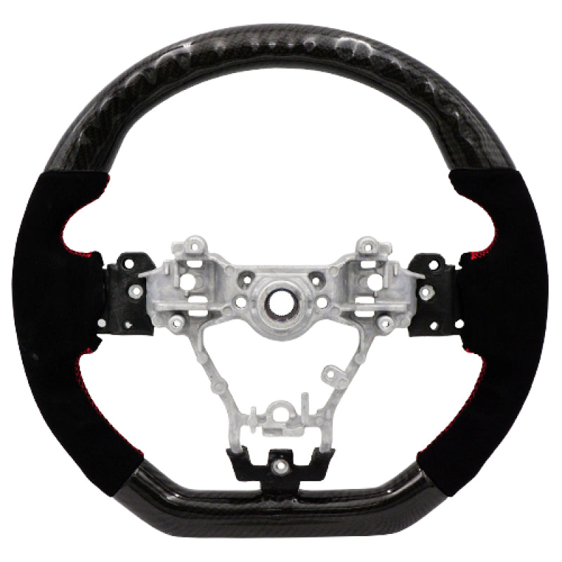 BLOX Racing 15-21 Subaru Carbon/Alcantara Steering Wheel Red Stitching BXSW-50010-R BXSW-50010-R User 1