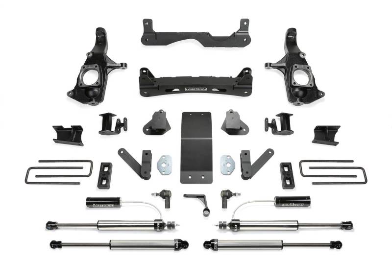 Fabtech 4? Performance System w/ Front Dirt Logic 2.25 RESI Shocks K1124DL Photo - Primary